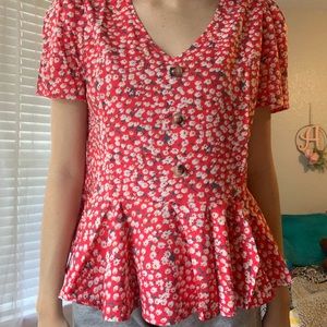 Cute Floral Shirt